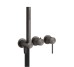 Змішувач Gessi316 Black Metal Brushed PVD 54039707 Gessi Gessi
