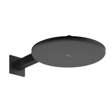 Верхній душ Raindance Alive S 300 2jet EcoSmart з тримачем Matt Black (24541670)