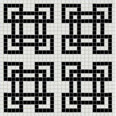 Мозаїка (32.2x32.2) Granada Nero - Decori 20 з колекції Decori 20 Мозаїка (32.2x32.2) Granada Nero - Decori 20 з колекції Decori 20
