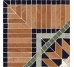 Декор Cantonera Corfu Multicolor 21.7x21.7 Via Appia Vives з колекції Via Appia Vives