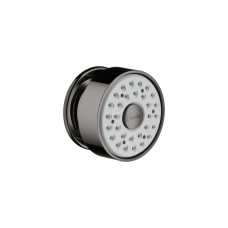 Боковая форсунка 1jet для душа Axor круглая, Polished Black Chrome (28464330)