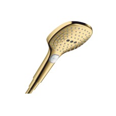 Ручний душ Raindance Select E PowderRain 120 3jet P EcoSmart+ (28729990) Polished Gold Optic Ручний душ Raindance Select E PowderRain 120 3jet P EcoSmart+ (28729990) Polished Gold Optic