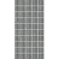 Ribbon Black White - 18.6x18.6 4101202 Dandy з колекції Dandy Dandy Керамічна плитка 41Zero42
