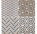 Декор (10x10) 8335 JOL.GRIS S/4 - Jolie з колекції Jolie Marca Corona