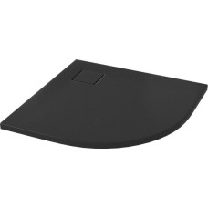 СЕТ B457 душовий піддон напівкруглий TAKO SLIM 90x4 чорний матовий + сифон СЕТ B457 душовий піддон напівкруглий TAKO SLIM 90x4 чорний матовий + сифон