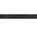 Бордюр (10x78) 02625620 Fascia Nero Amasanta - Emote з колекції Emote Versace