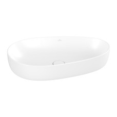 ANTAO Умивальник на стільницю 65x40 см, Stone White CeramicPlus (4A7465RW) ANTAO Умивальник на стільницю 65x40 см, Stone White CeramicPlus (4A7465RW)