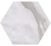 Плитка (21.6x25) fLVD Roma Statuario Esagono - Roma з колекції Roma FAP