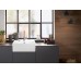 SINGLE-BOWL SINK Кухонна мийка 59,5x63x22 з pop-up з 1-м отвором (632062R1HL2) White Alpin CeramicPlus