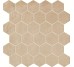 Мозаика (30x30) fK4M Terra Siena Esagono Mosaico - Terra из коллекции Terra FAP