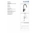 Змішувач для кухні DN 15 Bingo Star (428033978) чорний Kludi Kludi