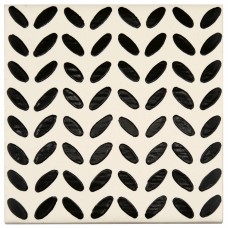 Декор 14x14 Sprinkle Matte-Black Code-PF031 з колекції Black Code Black Code Керамічна плитка Aleluia