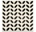 Декор 14x14 Sprinkle Matte-Black Code-PF031 з колекції Black Code Aleluia