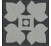 Вставка Tozzetto Black London 4x4 Old England Ceramiche Grazia з колекції Old England Ceramiche Grazia