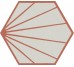 Декор P3 Col Esa 21.6x25 Paprica Marca Corona з колекції Paprica Marca Corona