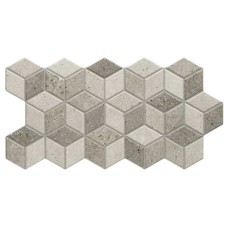 26,5x51 Rhombus Stone Grey-Rhombus з колекції Rhombus RHOMBUS Керамічна плитка Realonda