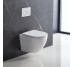DFL0460111W Flow Унітаз підвісний 495*365*365mm з кришкою soft-close, Vortex Flush, білий глянець (1 сорт)
