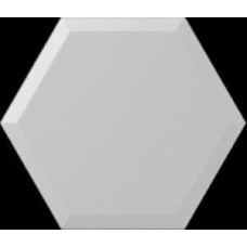 Декор Mini Hexa Bevel Ice White Matt 15x17.3 Subway Lab Wow з колекції Subway Lab Wow Subway Lab Керамічна плитка WOW Design