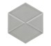 Плитка 15.5x17.8 167124 Outfit Esagona Smoke Settecento Outfit з колекції Outfit Settecento