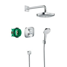 ShowerSet Croma Select E / Ecostat E Душовий набір (верхній, ручний душ, ibox, термостат)