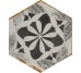 Плитка Decoro Campiano Mix Esagona - 15.8x18.3 1081301 Cotto del Campiano з колекції Cotto del Campiano Cir