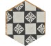 Плитка Decoro Campiano Mix Esagona - 15.8x18.3 1081301 Cotto del Campiano з колекції Cotto del Campiano Cir