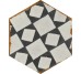 Плитка Decoro Campiano Mix Esagona - 15.8x18.3 1081301 Cotto del Campiano з колекції Cotto del Campiano Cir