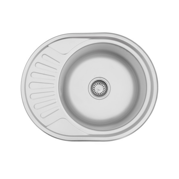 Кухонна мийка Kroner KRP Satin - 5745 (0.6 мм) Kroner