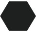 Плитка 23x27 Hexa Black (M)-Hexa з колекції Hexa ITT Ceramic