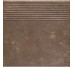 Ступенька прямая Ilario Brown 30x30 код 4856 Ceramika Paradyz Paradyz