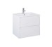 Шафка з умивальником Claudia 600 White matt A857794529+A3272A3000 Roca Roca