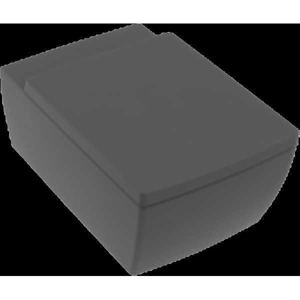 MEMENTO 2.0 Унитаз подвесной 375x560 мм Graphite (4633R0I4) Ceramic Plus