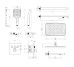 Душова система прихованого монтажу термостатична Kroner Element Thermo 211462-0101 Kroner
