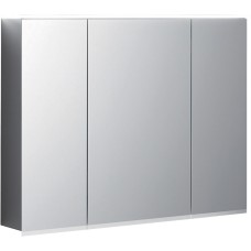 Зеркальный шкаф OPTION PLUS 90 см с подсветкой и тремя дверями (500.594.00.1)