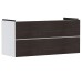 Тумба під умивальник Xevolos E 1180/475 з 2-ма шухлядами, Matt White/Front Dark Oak (54184730)