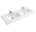 VILLEROY&BOCH Умивальник 130*49см двійний, White Alpin