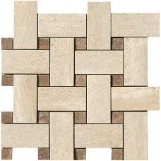 Мозаика (30x30) 1038238 Mos. Intr. Beige Lp/Rt - I Travertini из коллекции I Travertini I TRAVERTINI Керамическая плитка Serenissima