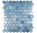 Мозаика 31,5*31,5 Lux Dark Blue Hex 6004H