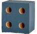 13x13 BOBM04 bloc blue matt 13x10x13 Mutina Bloc з колекції Bloc Mutina