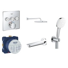 GROHTHERM SMARTCONTROL набір для душу 5в1(26687000+26910003+35600000+29126000+13255001) GROHTHERM SMARTCONTROL набір для душу 5в1(26687000+26910003+35600000+29126000+13255001)
