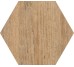 Плитка 19.8x22.8 87307 Walnut matt esagona Cerdomus Opera з колекції Opera Cerdomus