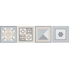 (16.5x16.5) Taco Grenier Grey - Grenier из коллекции Grenier (16.5x16.5) Taco Grenier Grey - Grenier из коллекции Grenier Grenier Керамическая плитка Gayafores