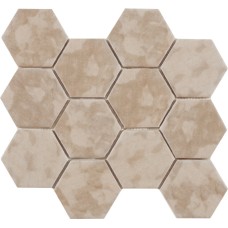 Мозаика (23.2x26.4) Malla Panal Hexagon Beige 23,2 x 26,4 - Panal Hexagon из коллекции Panal Hexagon Мозаика (23.2x26.4) Malla Panal Hexagon Beige 23,2 x 26,4 - Panal Hexagon из коллекции Panal Hexagon Panal Hexagon Керамическая плитка Cevica
