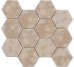 Мозаїка (23.2x26.4) Malla Panal Hexagon Beige 23,2 x 26,4 - Panal Hexagon з колекції Panal Hexagon Cevica