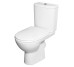 L79046000 Freja Premium Унитаз-компакт косой вып., нижний подвод, дюропластовое сиденье с микролифтом 3/6л (1 сорт)