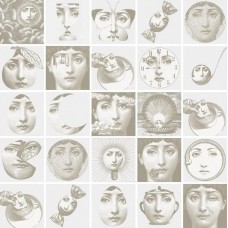 Декор (10x10) Tema EVariazione 2 (Bianco L.111) - Tema E Variazione з колекції Tema E Variazione