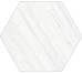 Плитка 23x27 HEXA IRATI WHITE MATT  B68 ITT Ceramic Irati з колекції Irati ITT Ceramic