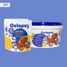 Двокомпонентна епоксидна затирка фуга для плитки і мозаїки ТМ "OCTOPUS",  колір  8011 2,5 кг