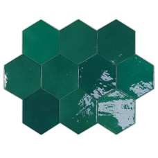 Emerald 10.8x12.4 Zellige Hexa Wow з колекції Zellige Hexa Wow Zellige Hexa Керамічна плитка WOW Design