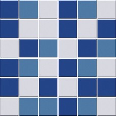 Мозаїка (30x30) M TR 13 Tr bluavio-33+Tr oltremare-33+Tr lilla-33 - Trasparenze Mix з колекції Trasparenze Mix Trasparenze Mix Керамічна плитка Vogue